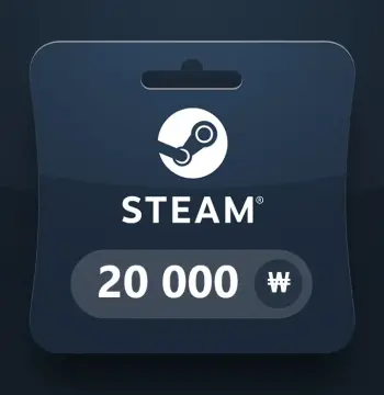 Steam Wallet KRW 20000 Gift Card KR