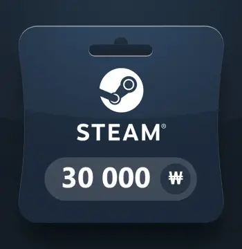 Steam Wallet KRW 30000 Gift Card KR