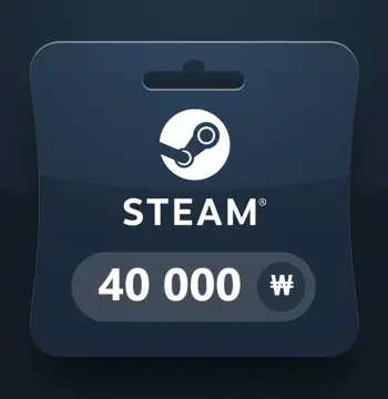 Steam Wallet KRW 40000 Gift Card KR