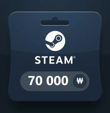 Steam Wallet KRW 70000 Gift Card KR