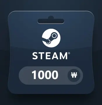 Steam Wallet KRW 1000 Gift Card KR