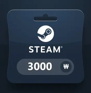 Steam Wallet KRW 3000 Gift Card KR