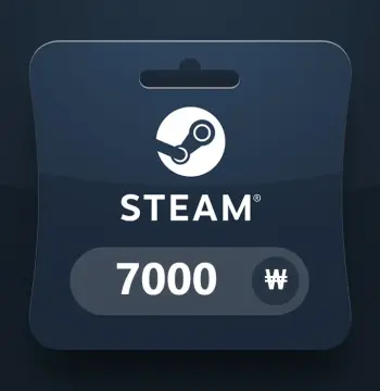 Steam Wallet KRW 7000 Gift Card KR