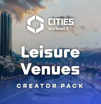 Cities: Skylines II - Creator Pack: Leisure Venues DLC EU PC Steam CD Key