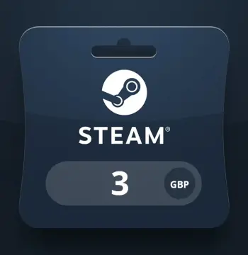 PC Steam Gift Card GBP 3 UK Activation Code