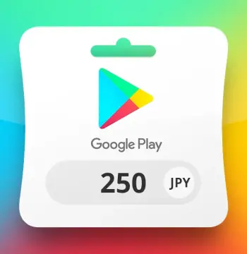 Google Play JPY 250 JP Gift Card