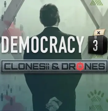 Democracy 3 - Clones and Drones DLC PC Steam CD Key