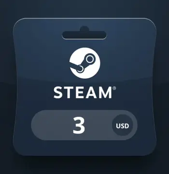 PC Steam Gift Card USD 3 TR Activation Code