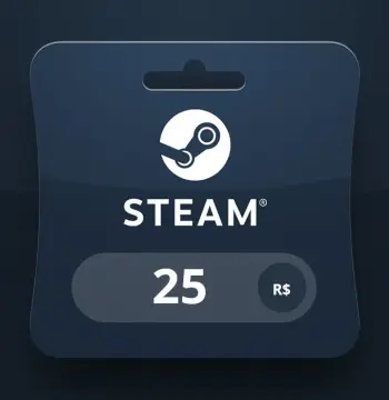 PC Steam Gift Card BRL 25 BR Activation Code