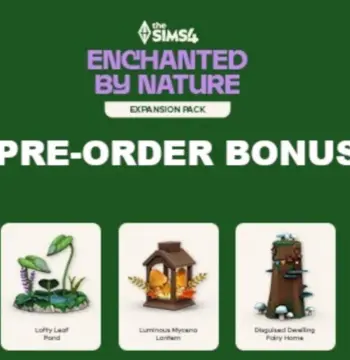 The Sims 4 - Enchanted by Nature - Pre-Order Bonus DLC EU PC EA App CD Key