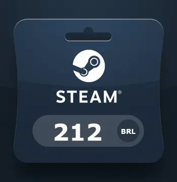 Steam Gift Card BRL 212 BR Activation Code