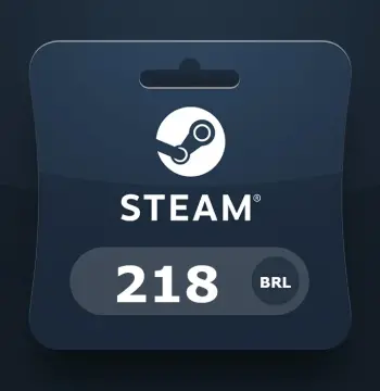 Steam Gift Card BRL 218 BR Activation Code