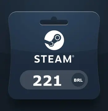 Steam Gift Card BRL 221 BR Activation Code