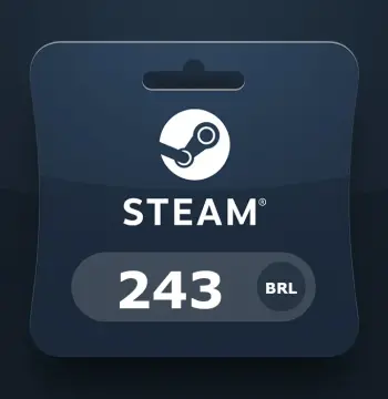 Steam Gift Card BRL 243 BR Activation Code