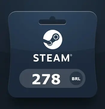 Steam Gift Card BRL 278 BR Activation Code