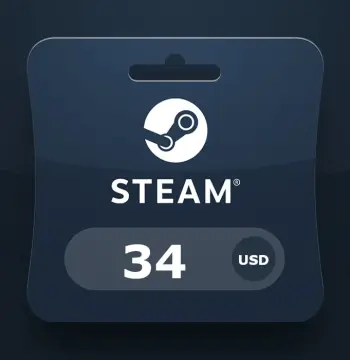 Steam Gift Card USD 34 US Activation Code