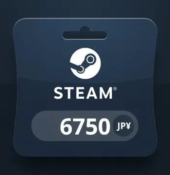 Steam Wallet JPY 6750 Gift Card JP