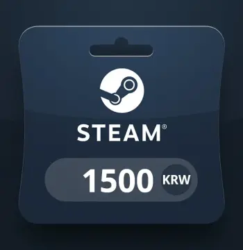Steam Wallet KRW 1500 Gift Card KR