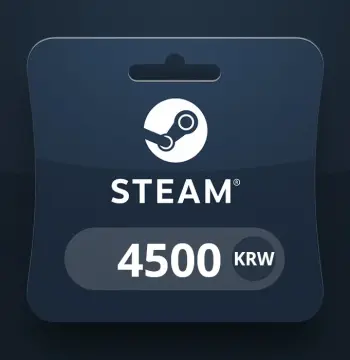 Steam Wallet KRW 4500 Gift Card KR