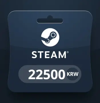 Steam Wallet KRW 22500 Gift Card KR