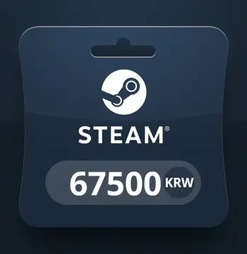 Steam Wallet KRW 67500 Gift Card KR
