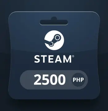 Steam Wallet PHP 2500 Gift Card PH