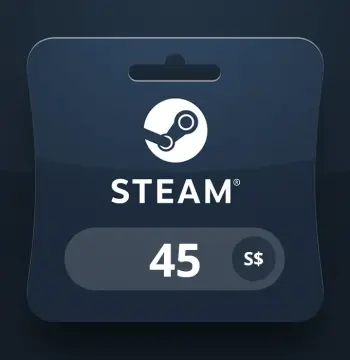 Steam Wallet SGD 45 Gift Card SG