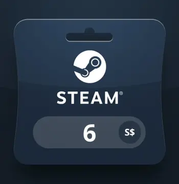 Steam Wallet SGD 6 Gift Card SG