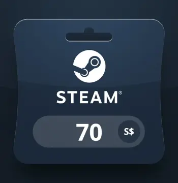 Steam Wallet SGD 70 Gift Card SG