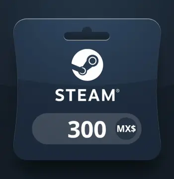 Steam Wallet MXN 300 Gift Card MX