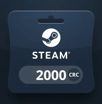 Steam Wallet CRC 2000 Gift Card CR