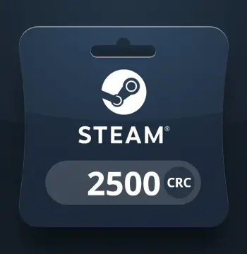 Steam Wallet CRC 2500 Gift Card CR
