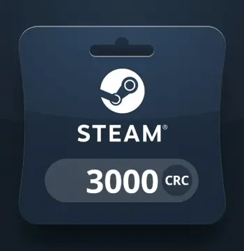 Steam Wallet CRC 3000 Gift Card CR