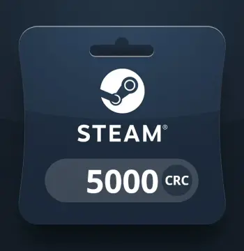 Steam Wallet CRC 5000 Gift Card CR