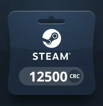 Steam Wallet CRC 12 500 Gift Card CR