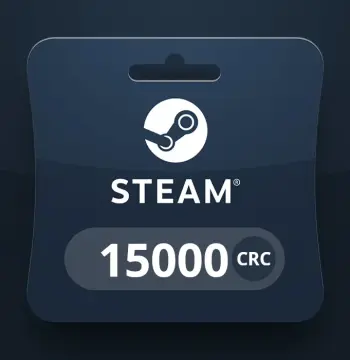 Steam Wallet CRC 15 000 Gift Card CR