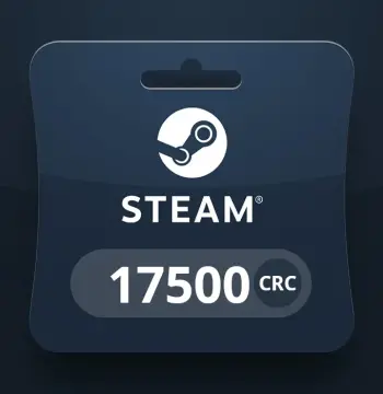 Steam Wallet CRC 17 500 Gift Card CR