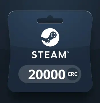 Steam Wallet CRC 20 000 Gift Card CR