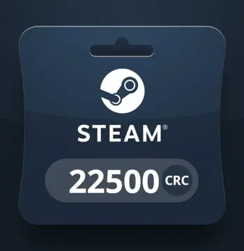 Steam Wallet CRC 22 500 Gift Card CR