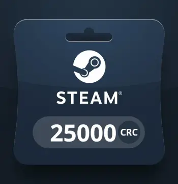 Steam Wallet CRC 25 000 Gift Card CR