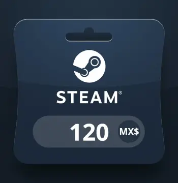 Steam Wallet MXN 120 Gift Card MX