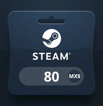 Steam Wallet MXN 80 Gift Card MX