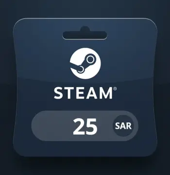 Steam Wallet SAR 25 Gift Card SA