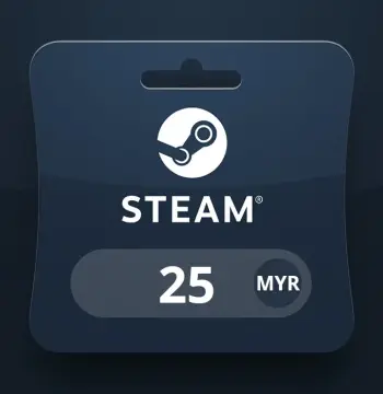 Steam Wallet MYR 25 Gift Card MY
