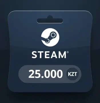 Steam Wallet KZT 25000 Gift Card KZ