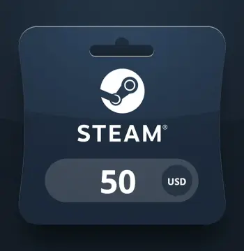 Steam Wallet USD 50 Gift Card UZ