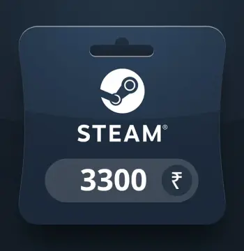 Steam Wallet INR 3300 Gift Card IN