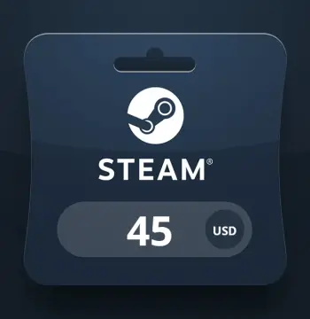 Steam Wallet USD 45 Gift Card SR