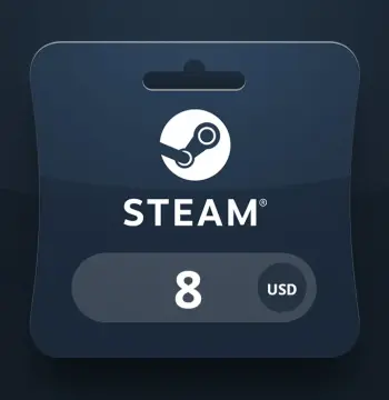 Steam Wallet USD 8 Gift Card SR