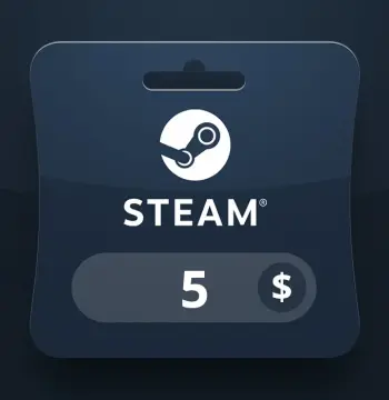 Steam Wallet USD 5 Gift Card BO